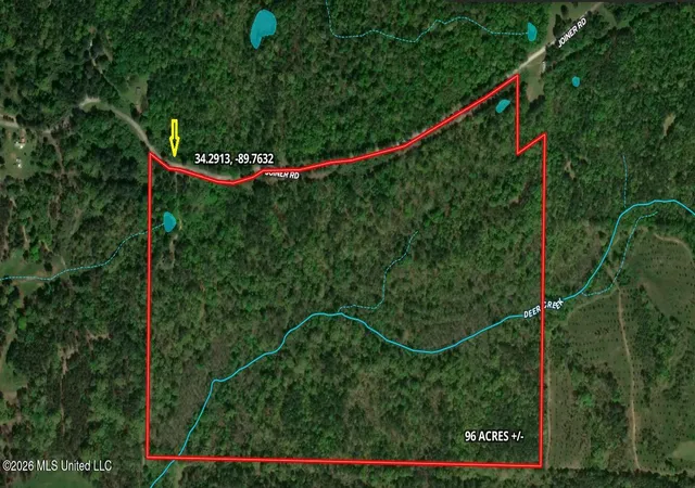 Photo 1 of Land for sale at Joiner Rd, Batesville, MS 38606 | MLS# 4164672 | Listing updated on 2026-10-06