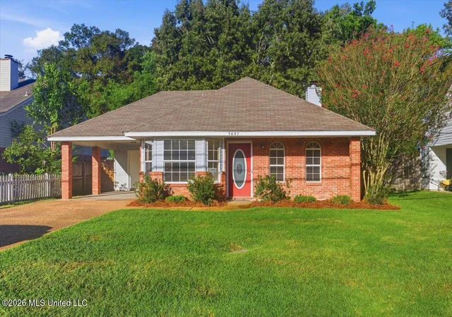 Photo 1 of Single family home for sale at 3687 Flynn Dr, Pearl, MS 39208 | MLS# 4164796 | Listing updated on 2026-10-16