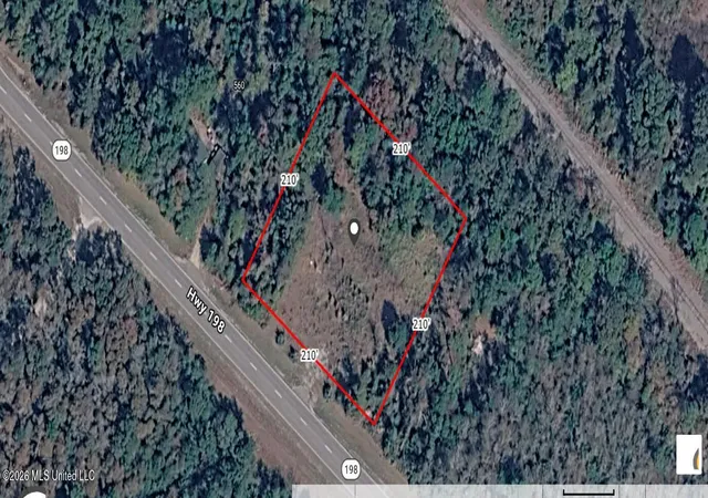 Photo 2 of Land for sale at 1ac Highway 198, Beaumont, MS 39423 | MLS# 4165520 | Listing updated on 2026-10-14