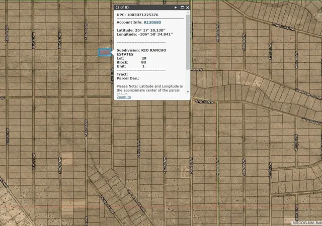 Land for sale at 0 53Rd St Nw, Albuquerque, NM 87105 | MLS# 1077758