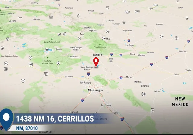 Photo 3 of Land for sale at 1438 Red Rock Rd, Cerrillos, NM 87010 | MLS# 1104779 | Listing updated on 2026-09-23