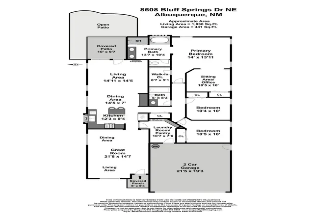 Photo 63 of Single family home for sale at 8608 Blf Springs Dr Ne, Albuquerque, NM 87113 | MLS# 1106286 | Listing updated on 2026-09-04