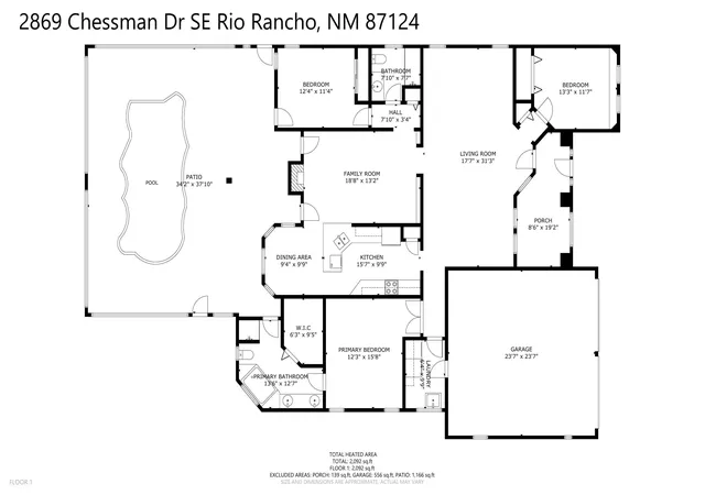 Photo 4 of Single family home for sale at 2869 Chessman Dr SE, Rio Rancho, NM 87124 | MLS# 1106488 | Listing updated on 2026-10-05