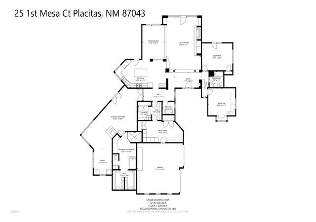 Photo 60 of Single family home for sale at 25 1st Mesa Ct, Placitas, NM 87043 | MLS# 1108413 | Listing updated on 2026-08-31