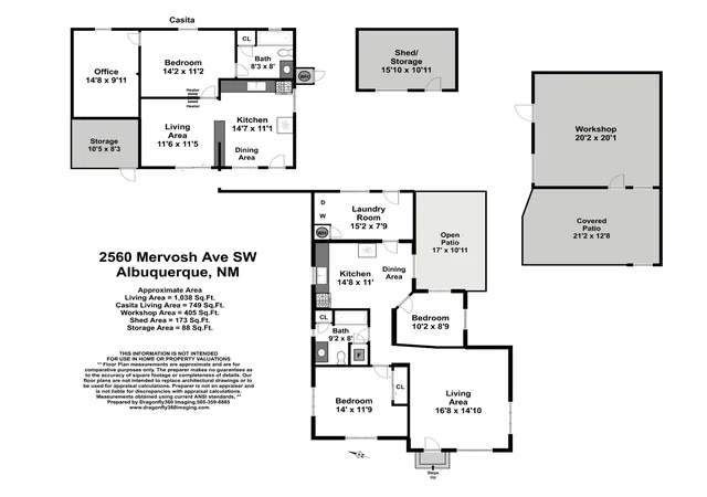 Photo 38 of Sale Pending at 2560 Mervosh Ave Sw, Albuquerque, NM 87105 | MLS# 1109084 | Listing updated on 2026-08-31