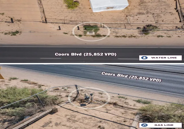 Photo 3 of Land for sale at 1735 Coors Blvd Sw, Albuquerque, NM 87121 | MLS# 1109417 | Listing updated on 2026-09-02