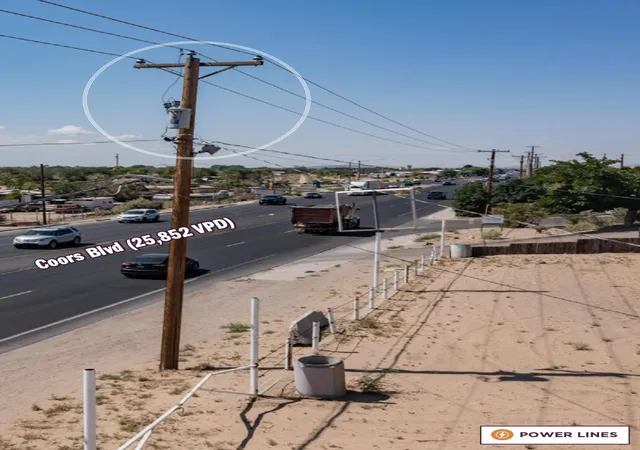 Photo 3 of Land for sale at 1735 Coors Blvd SW, Albuquerque, NM 87121 | MLS# 1109417 | Listing updated on 2026-09-02