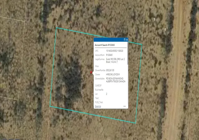 Photo 2 of Sale Pending at Vl Rdo Lot 2 Block 14 #7, Los Lunas, NM 87031 | MLS# 1109556 | Listing updated on 2026-09-01