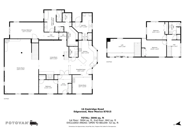 Photo 42 of Single family home for sale at 16 East Ridge Rd, Edgewood, NM 87015 | MLS# 1109851 | Listing updated on 2026-08-31
