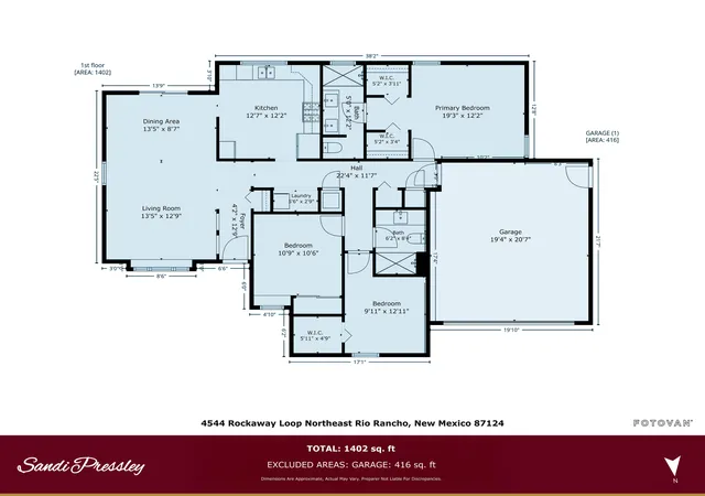 Photo 4 of Single family home for sale at 4544 Rockaway Loop Ne, Rio Rancho, NM 87124 | MLS# 1109916 | Listing updated on 2026-09-14