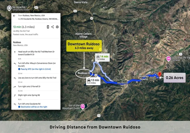 Photo 3 of Land for sale at 213 Escalante Rd, Ruidoso Downs, NM 88346 | MLS# 1110159 | Listing updated on 2026-08-31