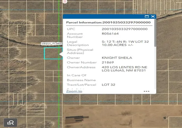 Photo 1 of Land for sale at +/ 10 Acres Los Lunas, Los Lunas, NM 87031 | MLS# 1110350 | Listing updated on 2026-09-03