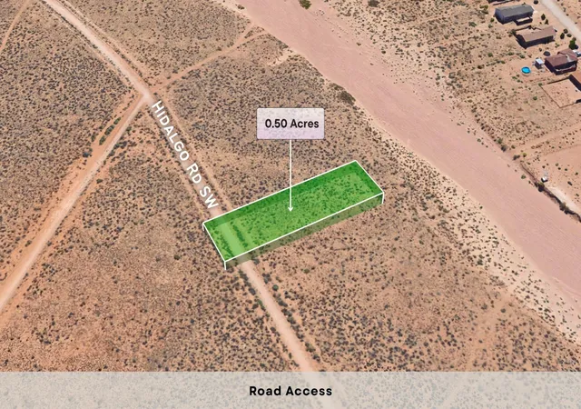 Photo 1 of Land for sale at 29 Hidalgo Rd Sw, Rio Rancho, NM 87124 | MLS# 1110613 | Listing updated on 2026-09-10