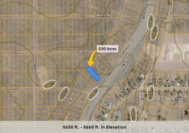 Photo 2 of Land for sale at 29 Hidalgo Rd Sw, Rio Rancho, NM 87124 | MLS# 1110613 | Listing updated on 2026-09-10