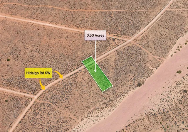 Photo 4 of Land for sale at 29 Hidalgo Rd SW, Rio Rancho, NM 87124 | MLS# 1110613 | Listing updated on 2026-09-10