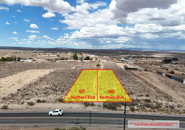 Photo 1 of Land for sale at 637 Northern Blvd Ne, Rio Rancho, NM 87124 | MLS# 1110786 | Listing updated on 2026-09-11