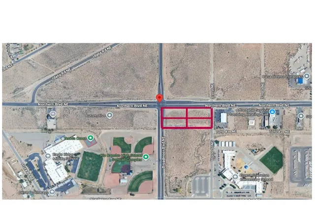 Photo 1 of Land for sale at Se Cor Broadmoor And Northern Blvd Rr Ne, Rio Rancho, NM 87124 | MLS# 1110921 | Listing updated on 2026-09-13