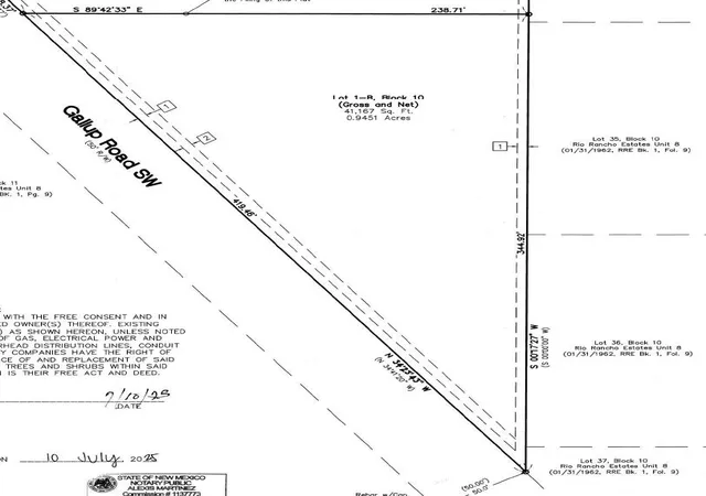 Photo 3 of Land for sale at Gallup Rd Sw, Rio Rancho, NM 87124 | MLS# 1111173 | Listing updated on 2026-09-28