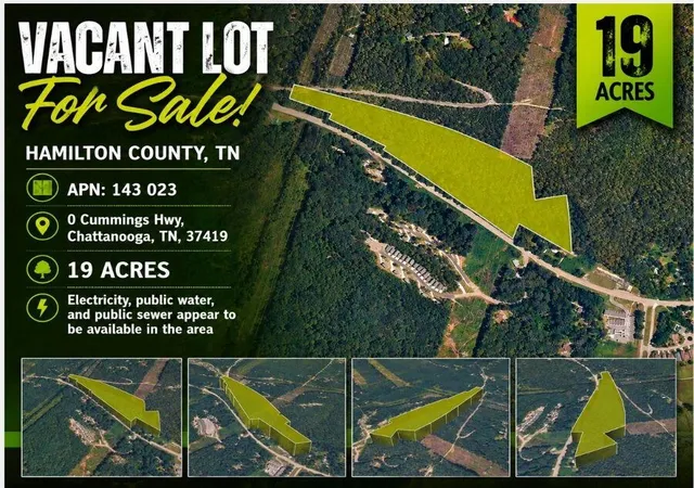 Photo 1 of Land for sale at 0 Cummings Hwy #0, Chattanooga, TN 37419 | MLS# 1539034 | Listing updated on 2026-09-21