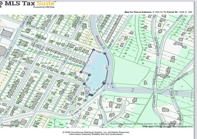 Photo 2 of Land for sale at 3105 E 26th Street, Chattanooga, TN 37407 | MLS# 1542530 | Listing updated on 2026-09-11