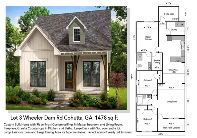 Single family home for sale at 137 Wheeler Dam Rd #Lot 3, Cohutta, GA 30710 | MLS# 1544205