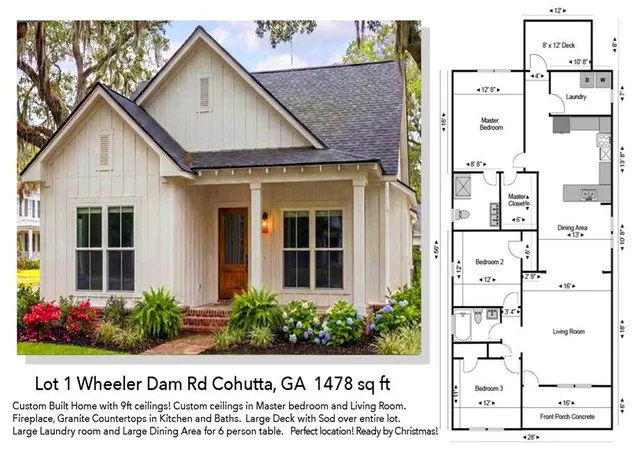 Single family home for sale at 133 Wheeler Dam Rd #Lot 1, Cohutta, GA 30710 | MLS# 1544210