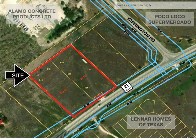 Photo 1 of Land for sale at Tbd Sh 21, San Marcos, TX 78666 | MLS# 6920151 | Listing updated on 2026-09-14