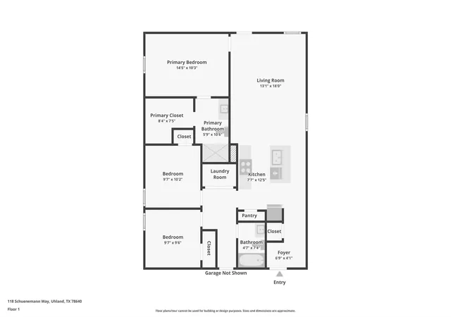 Photo 23 of Single family home for sale at 118 Schuenemann Way, Kyle, TX 78640 | MLS# 4382289 | Listing updated on 2026-10-09
