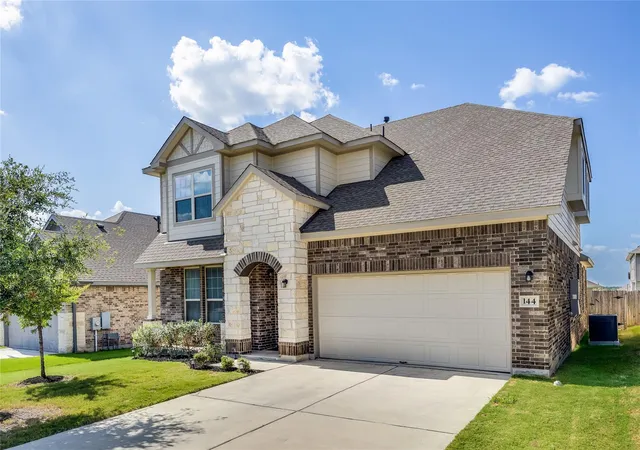 Photo 1 of Single family home for sale at 144 Falkland St, Hutto, TX 78634 | MLS# 5164329 | Listing updated on 2026-09-27