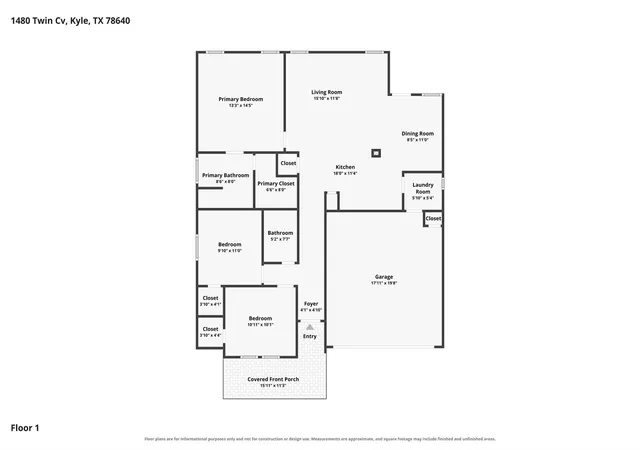 Photo 38 of Single family home for sale at 1480 Twin Cv, Kyle, TX 78640 | MLS# 8108292 | Listing updated on 2026-10-08