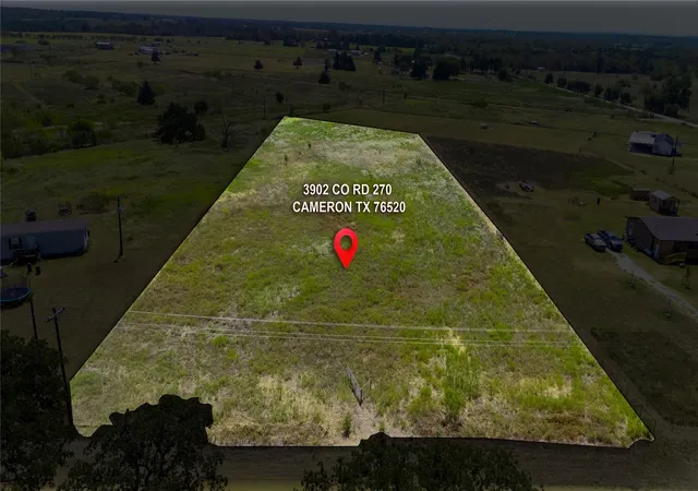 Photo 2 of Land for sale at 3902 County Rd 270, Cameron, TX 76520 | MLS# 2530885 | Listing updated on 2026-09-10