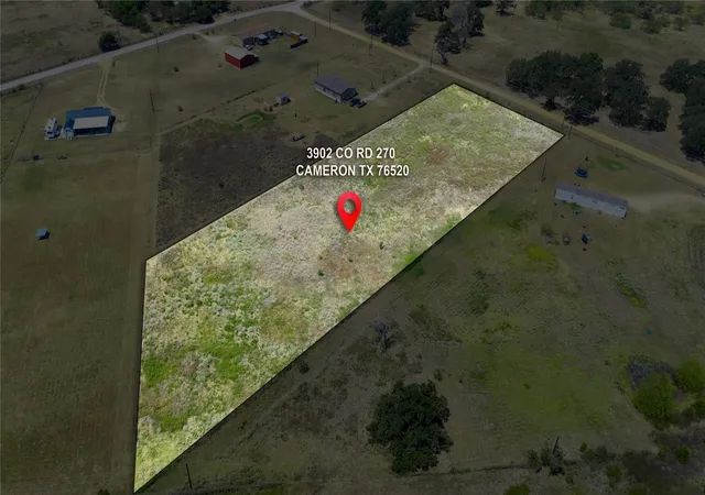 Photo 3 of Land for sale at 3902 County Rd 270, Cameron, TX 76520 | MLS# 2530885 | Listing updated on 2026-09-10