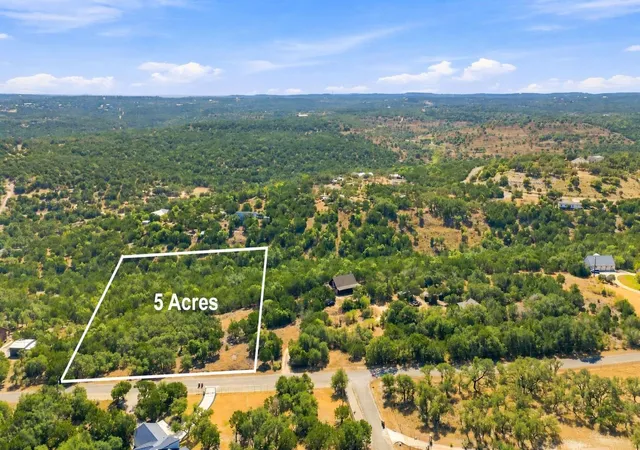 Photo 1 of Land for sale at 270 Gant Rd, Dripping Springs, TX 78620 | MLS# 2076490 | Listing updated on 2026-09-14