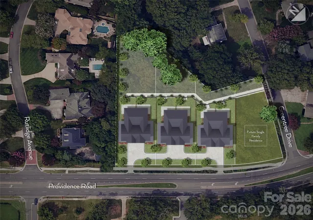 Photo 2 of Townhouse for sale at 3146 Providence Rd #1A, Charlotte, NC 28211 | MLS# 4238500 | Listing updated on 2026-10-28