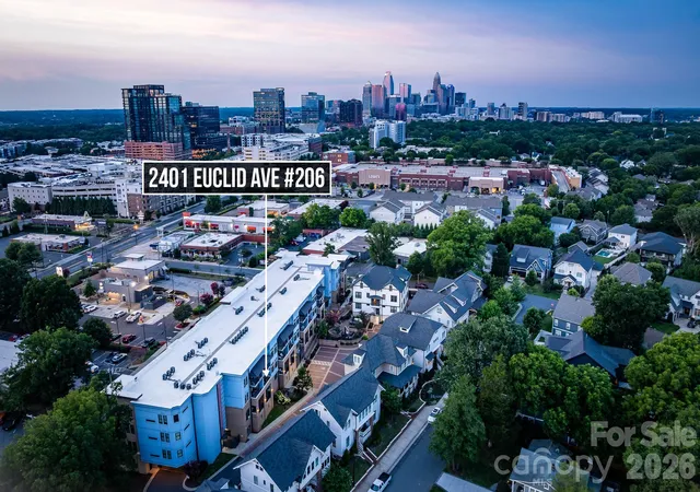 Photo 3 of Condo for sale at 2401 Euclid Ave #206, Charlotte, NC 28203 | MLS# 4399147 | Listing updated on 2026-09-12