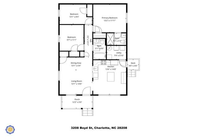 Photo 24 of Single family home for sale at 3208 Boyd St, Charlotte, NC 28208 | MLS# 4410068 | Listing updated on 2026-09-14