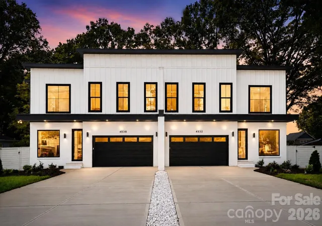 Photo 1 of Townhouse for sale at 4538 Craig Ave, Charlotte, NC 28211 | MLS# 4417719 | Listing updated on 2026-10-03