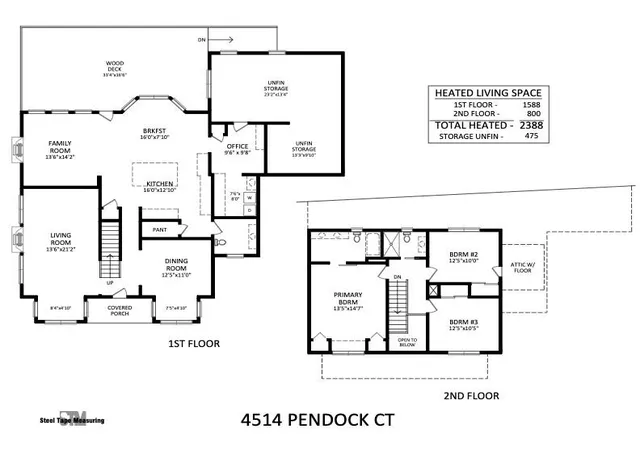 Photo 2 of Single family home for sale at 4514 Pendock Ct, Charlotte, NC 28226 | MLS# 4420629 | Listing updated on 2026-09-15