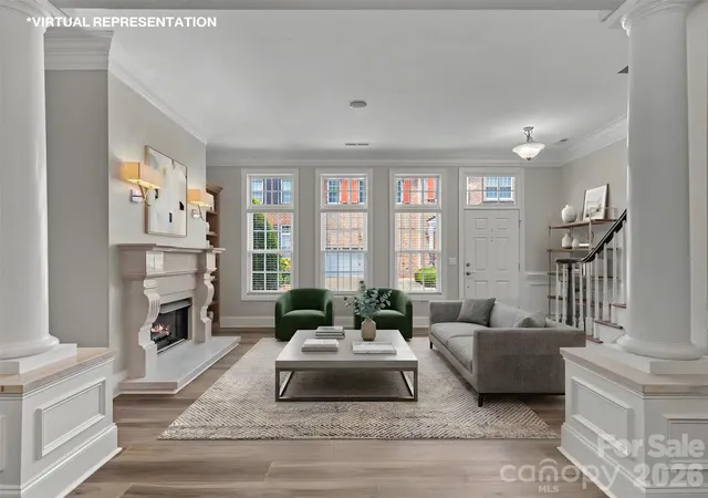 Listing Photo 2 - Condo for sale in building located at 6415 Wakehurst Rd, Charlotte, NC 28226
