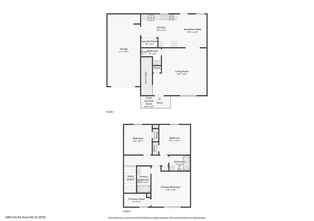 Photo 2 of Single family home for sale at 1695 Tate Rd, Rock Hill, SC 29732 | MLS# 4421254 | Listing updated on 2026-10-05