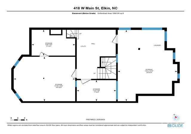 Photo 48 of Single family home for sale at 418 W Main St, Elkin, NC 28621 | MLS# 4421676 | Listing updated on 2026-09-28