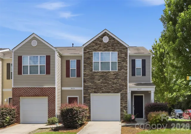 Photo 1 of Townhouse for sale at 3627 Danvers St, Charlotte, NC 28213 | MLS# 4423427 | Listing updated on 2026-09-25