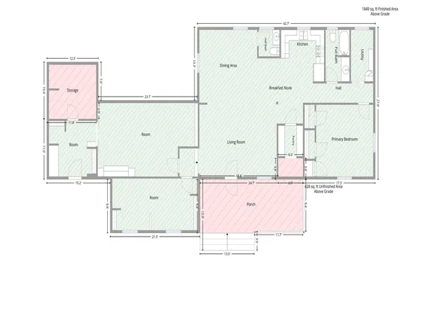 Photo 3 of Single family home for sale at 4515 Flowes Store Rd, Concord, NC 28025 | MLS# 4424276 | Listing updated on 2026-09-15