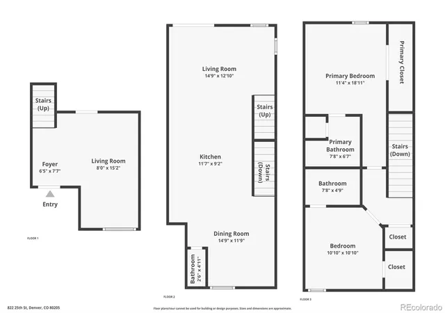 Photo 42 of Townhouse for sale at 822 25Th St, Denver, CO 80205 | MLS# 4919609 | Listing updated on 2026-10-01