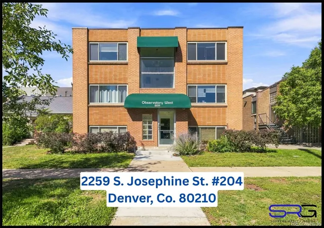 Condo for sale at 2259 S Josephine St #204, Denver, CO 80210 | MLS# 1742597