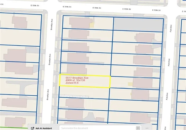 Photo 3 of Land for sale at 5517 Brooklyn Ave, Kansas City, MO 64130 | MLS# 2641920 | Listing updated on 2026-09-12