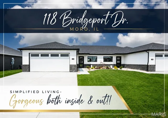 Photo 1 of Single family home for sale at 118 Bridgeport Dr, Moro, IL 62067 | MLS# MIS26046661 | Listing updated on 2026-09-13