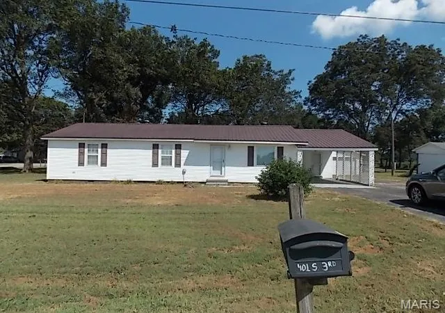 Photo 1 of Sale Pending at 401 S 3rd St (hwy 164), Arbyrd, MO 63821 | MLS# MIS26056120 | Listing updated on 2026-09-09
