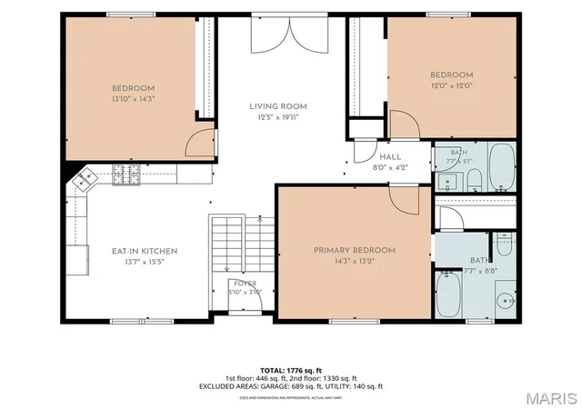 Photo 2 of Single family home for sale at 1148 Nassau Dr, Edwardsville, IL 62025 | MLS# MIS26059090 | Listing updated on 2026-09-28