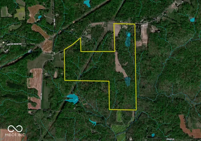 Land for sale at 0 W Porter Ridge Rd, Spencer, IN 47460 | MLS# 22075516